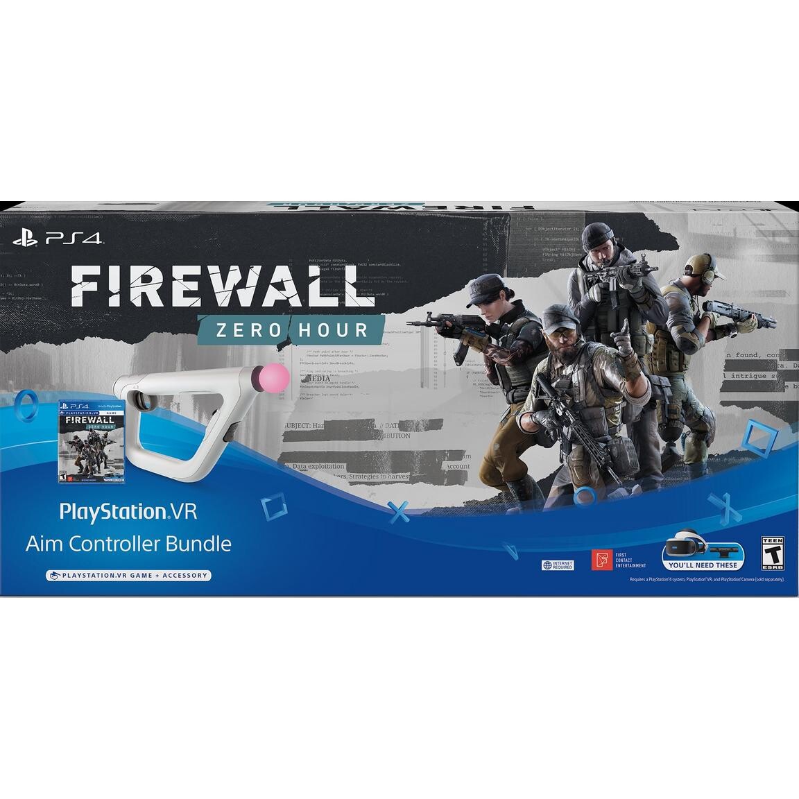 Видеоигра Firewall Zero Hour with Aim Controller - PlayStation 4
Видеоигра Firewall Zero Hour with Aim Controller - PlayStation 4
