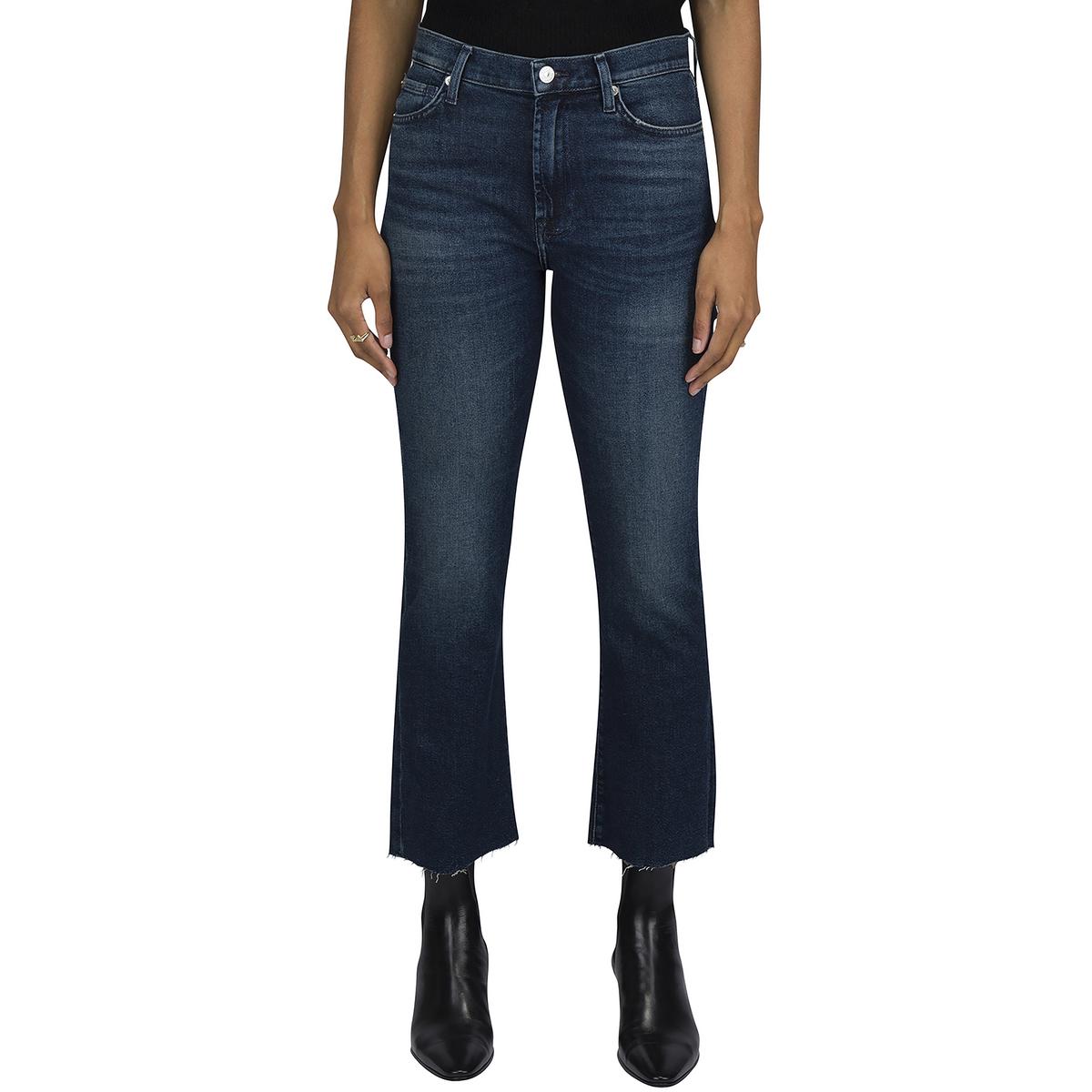 Женские джинсы-клеш с необработанным краем 7 For All Mankind, Blueland
Женские джинсы-клеш с необработанным краем 7 For All Mankind, Blueland