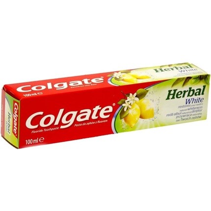 Травяная белая зубная паста 100мл, Colgate
Травяная белая зубная паста 100мл, Colgate
