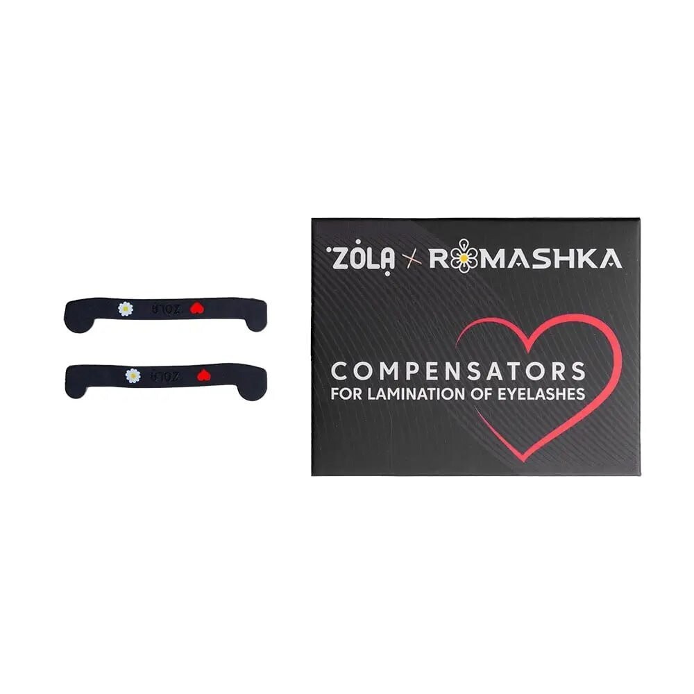 Zola x Romashka, Компенсаторы для ламинирования ресниц, 1 пара
Zola x Romashka, Компенсаторы для ламинирования ресниц, 1 пара