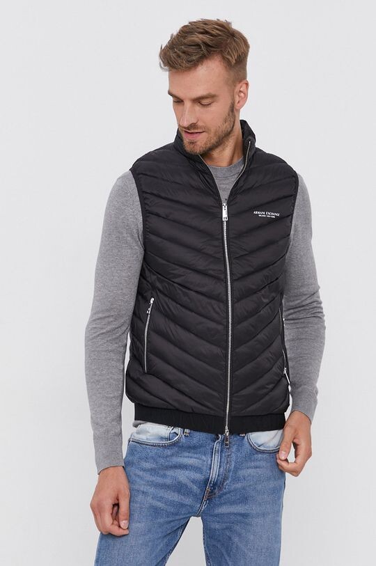 Жилет Armani Exchange, черный
Жилет Armani Exchange, черный