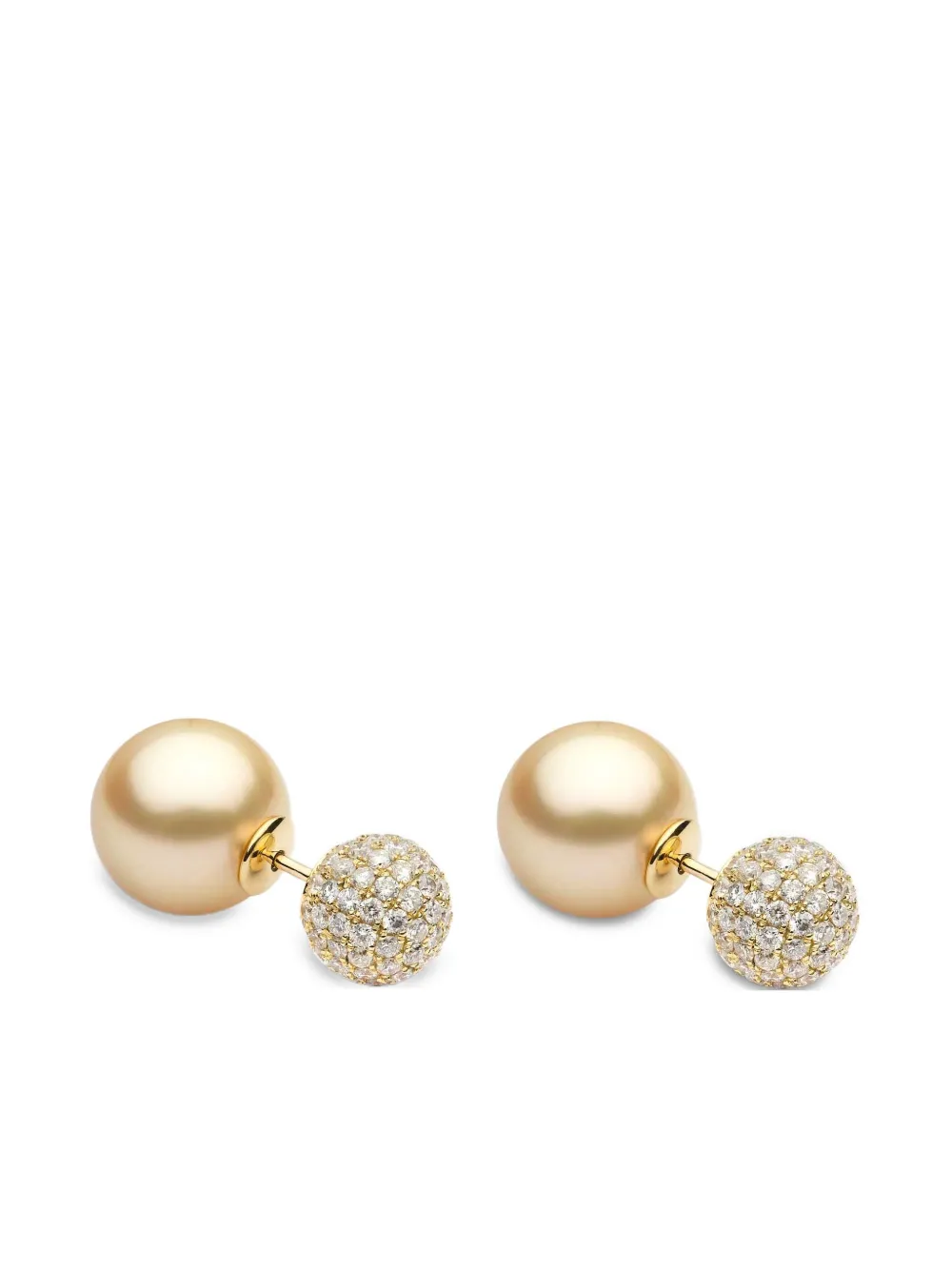 Серьги из 18-каратного желтого золота с жемчугом южного моря и бриллиантами Yoko London, золотой
Серьги из 18-каратного желтого золота с жемчугом южного моря и бриллиантами Yoko London, золотой