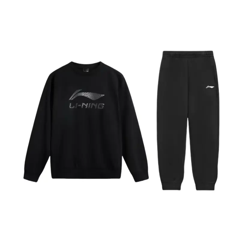LINING Повседневная спортивная одежда унисекс черная
LINING Повседневная спортивная одежда унисекс черная