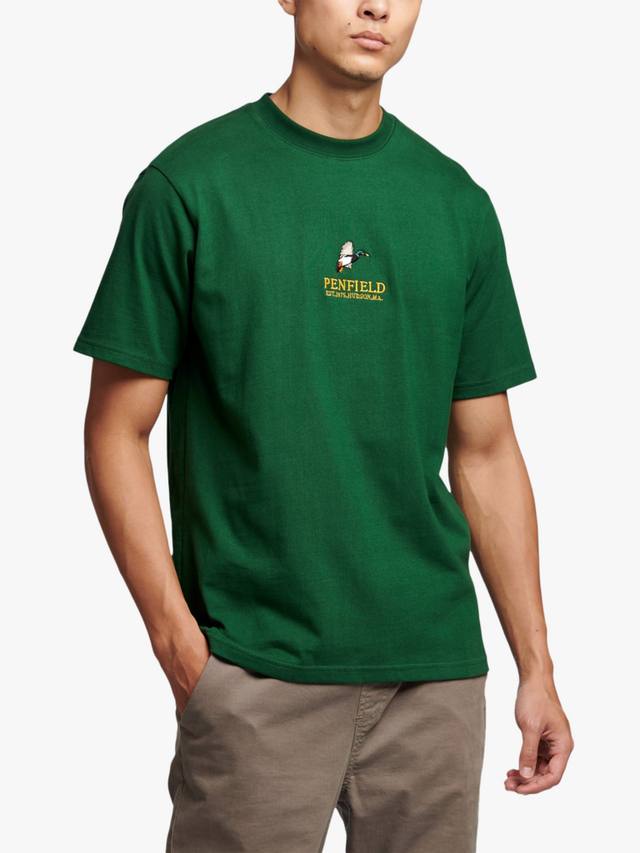 Хлопчатобумажная футболка с логотипом mallard обычного покроя с коротким рукавом Penfield, цвет Eden
Хлопчатобумажная футболка с логотипом mallard обычного покроя с коротким рукавом Penfield, цвет Eden