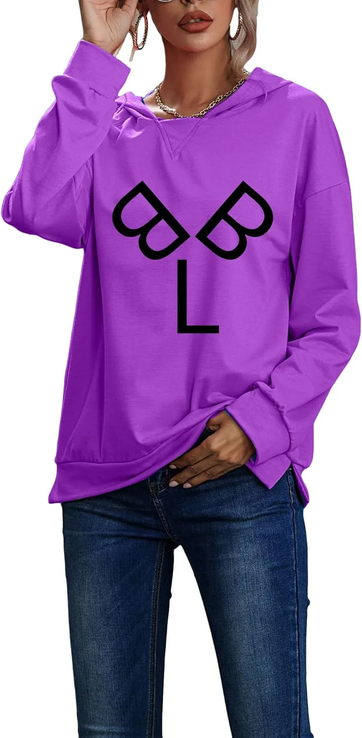 Женский свитшот BOFETA Casual с капюшоном и разрезами по бокам
Женский свитшот BOFETA Casual с капюшоном и разрезами по бокам