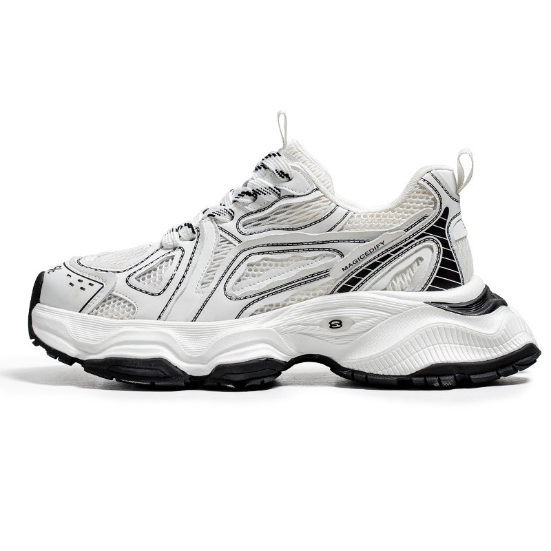 Colorful Creations Дышащие легкие низкие кроссовки на платформе для увеличения роста мужские белые, цвет White
Colorful Creations Дышащие легкие низкие кроссовки на платформе для увеличения роста мужские белые, цвет White