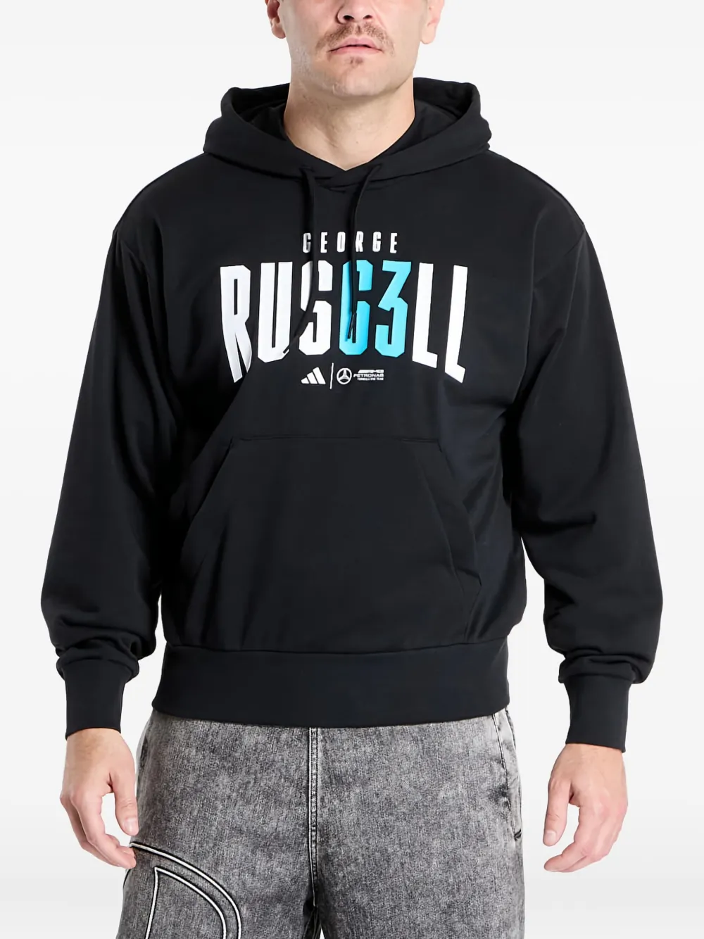 Худи Petronas F1 George Russel из коллаборации с Mercedes-AMG Adidas, черный
Худи Petronas F1 George Russel из коллаборации с Mercedes-AMG Adidas, черный