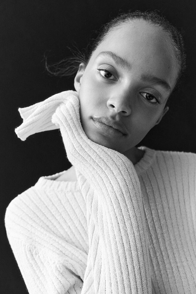 Ребристая рубашка H&M, бежевый
Ребристая рубашка H&M, бежевый