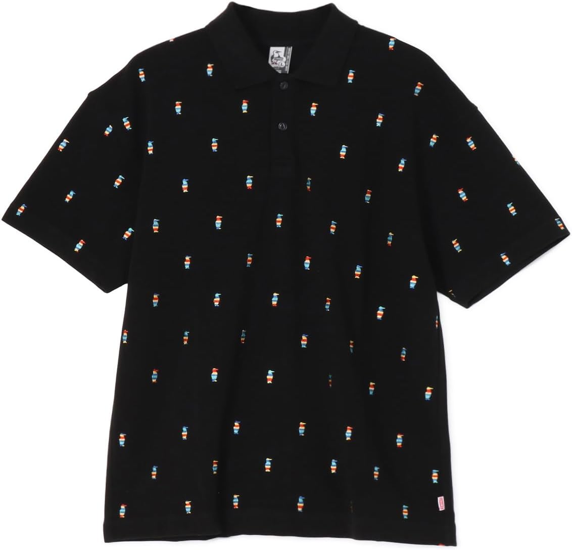 Мужская ретро-рубашка-поло Chums с полной вышивкой Booby, черный
Мужская ретро-рубашка-поло Chums с полной вышивкой Booby, черный