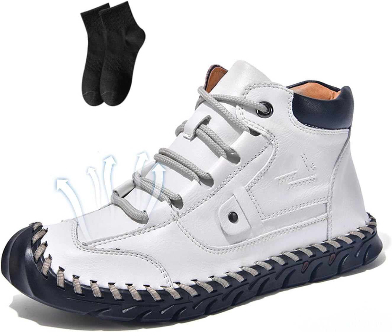 Ботинки для мужчин, удобные мужские кожаные ботинки ручной работы, мужская обувь широкого размера, шнуровка, водонепроницаемые, с поддержкой свода стопы, противоскользящая, водонепроницаемые походные ботинки, кроссовки для прогулок Noworfewer, б...
Ботинки для мужчин, удобные мужские кожаные ботинки ручной работы, мужская обувь широкого размера, шнуровка, водонепроницаемые, с поддержкой свода стопы, противоскользящая, водонепроницаемые походные ботинки, кроссовки для прогулок Noworfewer, б...