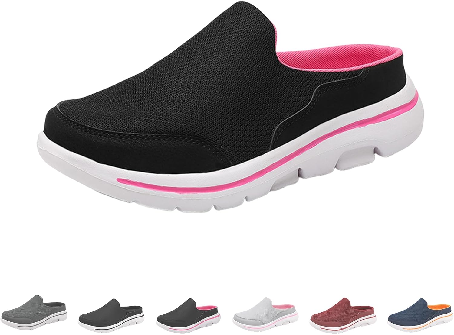 Женские слипоны и сабо, удобная обувь для ходьбы, дышащие тапочки с закрытым носком, мужские легкие туфли с открытой пяткой Generic, красный
Женские слипоны и сабо, удобная обувь для ходьбы, дышащие тапочки с закрытым носком, мужские легкие туфли с открытой пяткой Generic, красный