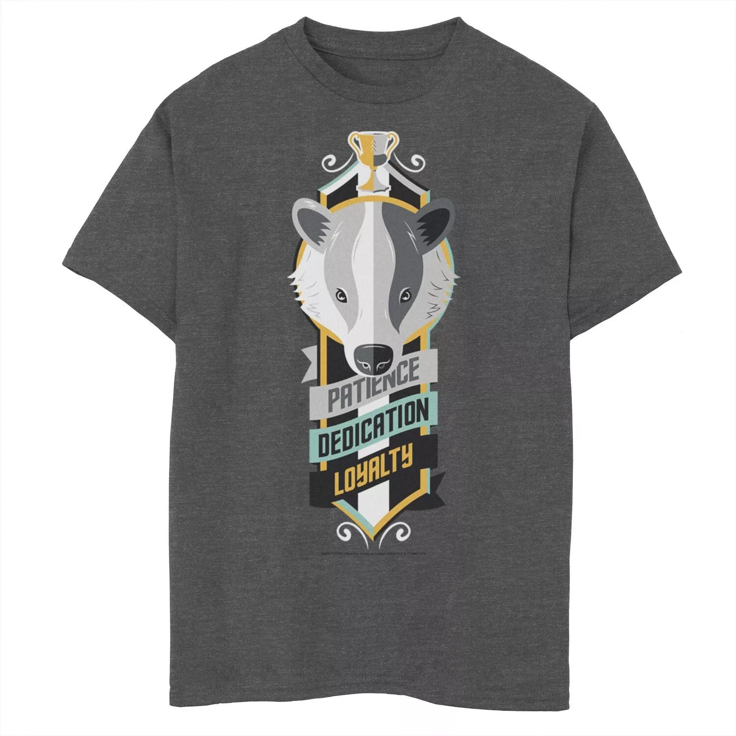 Футболка с рисунком «Терпение, преданность и верность Гарри Поттера» для мальчиков 8–20 лет со значком Хаффлпаффа Harry Potter
Футболка с рисунком «Терпение, преданность и верность Гарри Поттера» для мальчиков 8–20 лет со значком Хаффлпаффа Harry Potter