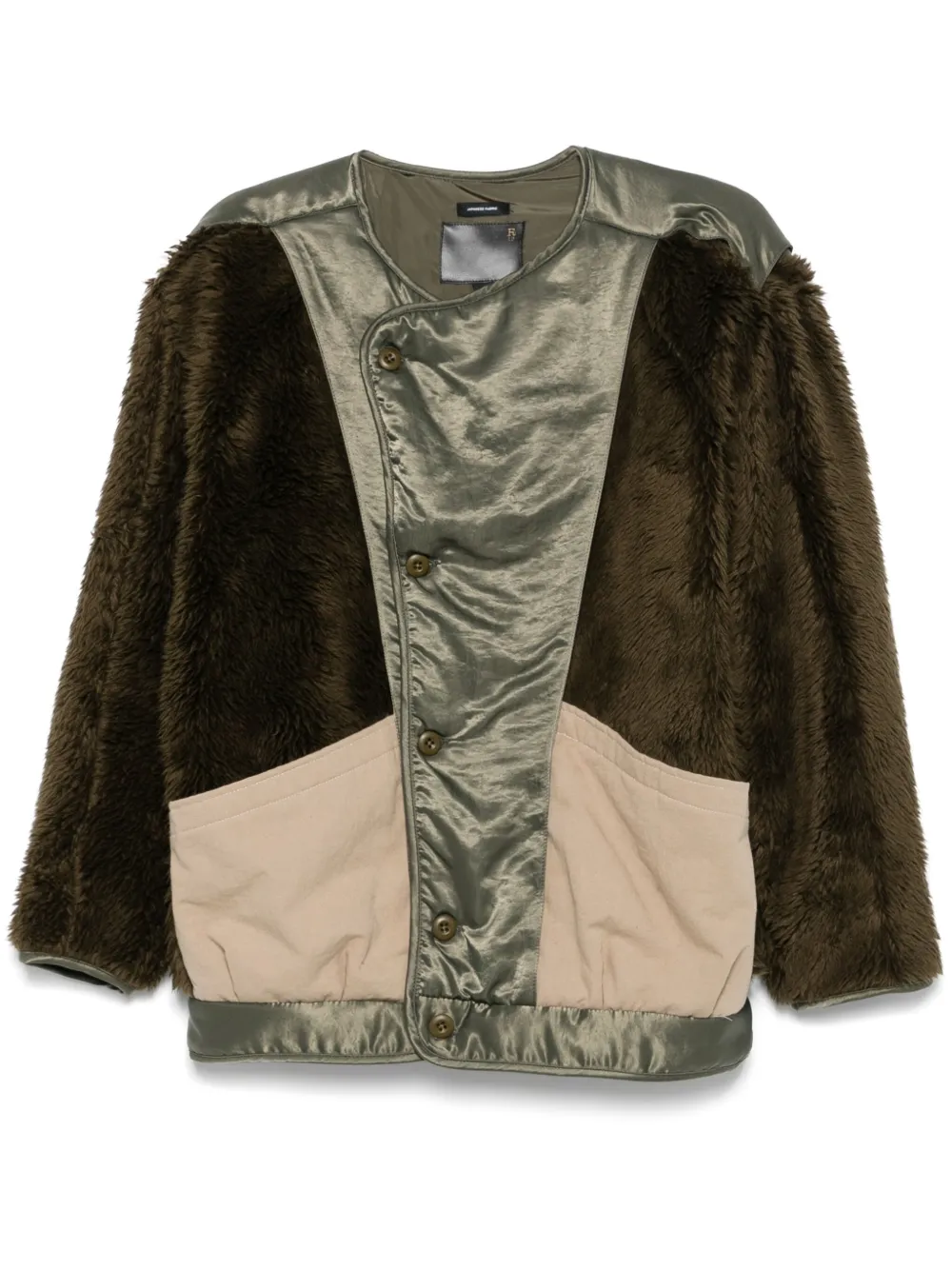 Шуба из искусственного меха R13, зеленый
Шуба из искусственного меха R13, зеленый