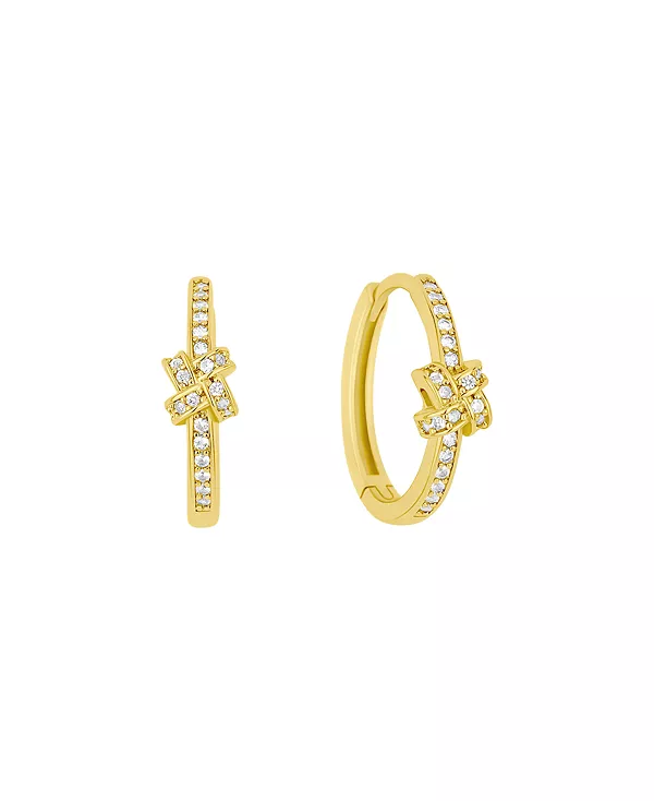 Серьги-Кольца с узлами из кубического циркония And Now This, gold
Серьги-Кольца с узлами из кубического циркония And Now This, gold