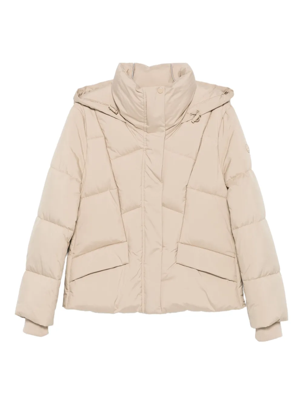 Стеганый пуховик на молнии BOSS, нейтральный
Стеганый пуховик на молнии BOSS, нейтральный