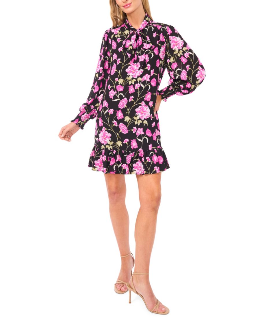 Женское мини-платье с длинными рукавами, вырезом-бабочкой и вырезом-капелькой CeCe, Rich Black
Женское мини-платье с длинными рукавами, вырезом-бабочкой и вырезом-капелькой CeCe, Rich Black