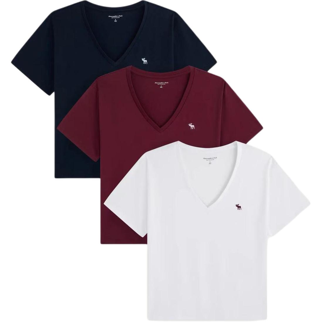 Футболка Women's 3 Pack Abercrombie&Fitch, синий
Футболка Women's 3 Pack Abercrombie&Fitch, синий