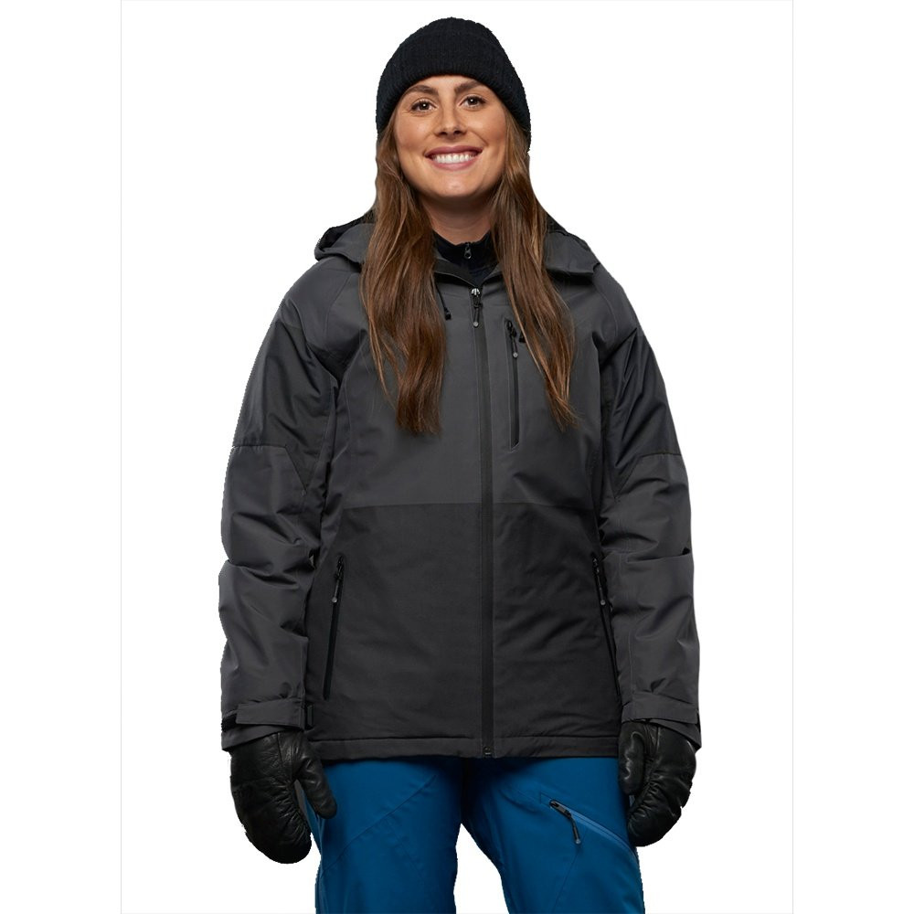 Женская утепленная сноубордическая куртка Liquid Hadda с подогревом, Charcoal/Grey
Женская утепленная сноубордическая куртка Liquid Hadda с подогревом, Charcoal/Grey