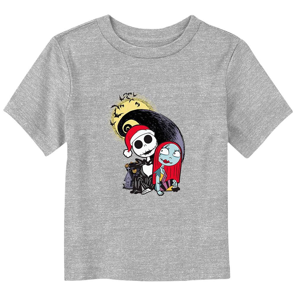 Футболка с милым рисунком Джека и Салли для маленьких мальчиков Disney's «Кошмар перед Рождеством», цвет Athletic Heather
Футболка с милым рисунком Джека и Салли для маленьких мальчиков Disney's «Кошмар перед Рождеством», цвет Athletic Heather