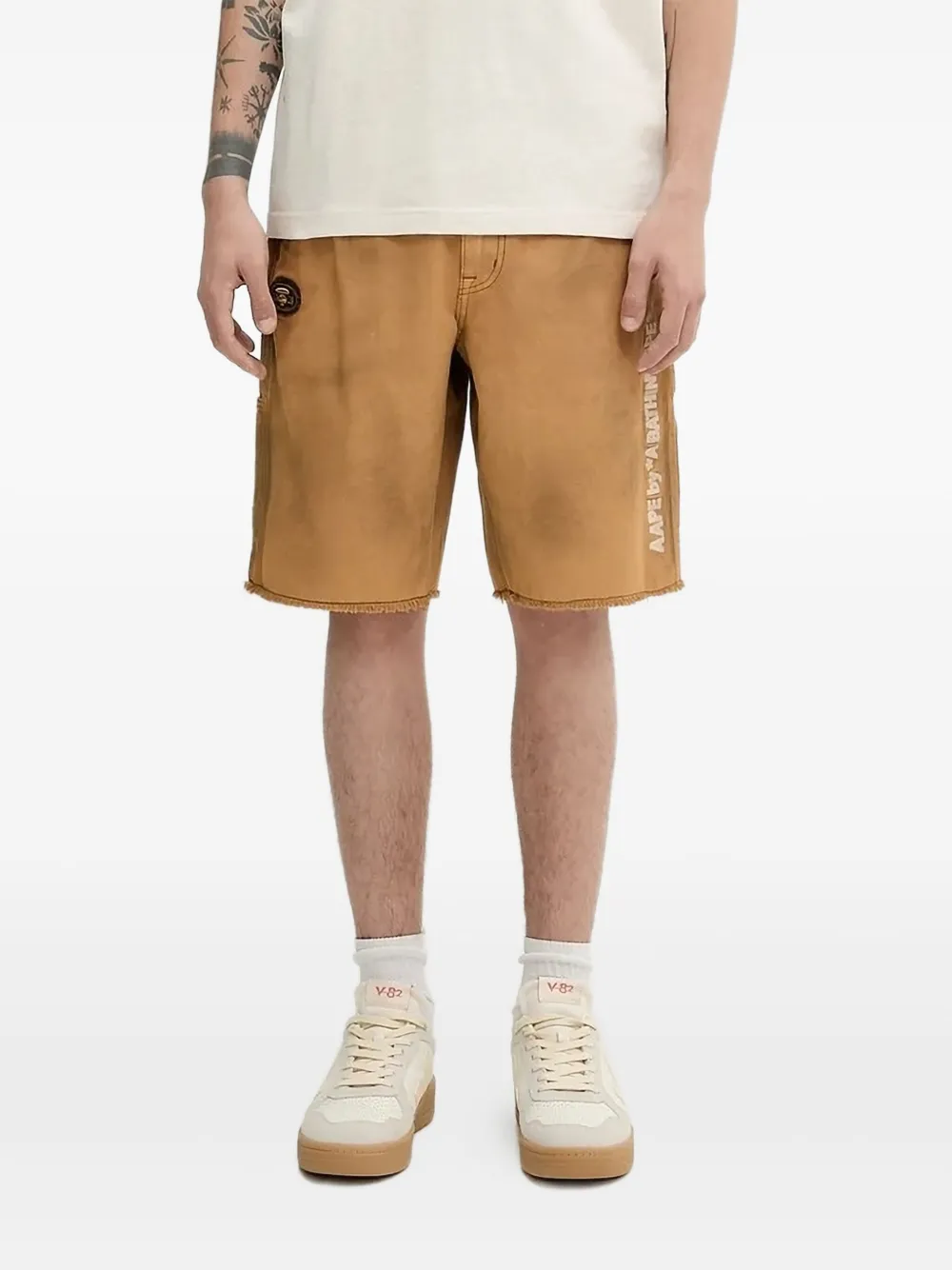 Шорты карго с вышивкой Aape By *A Bathing Ape, нейтральный
Шорты карго с вышивкой Aape By *A Bathing Ape, нейтральный