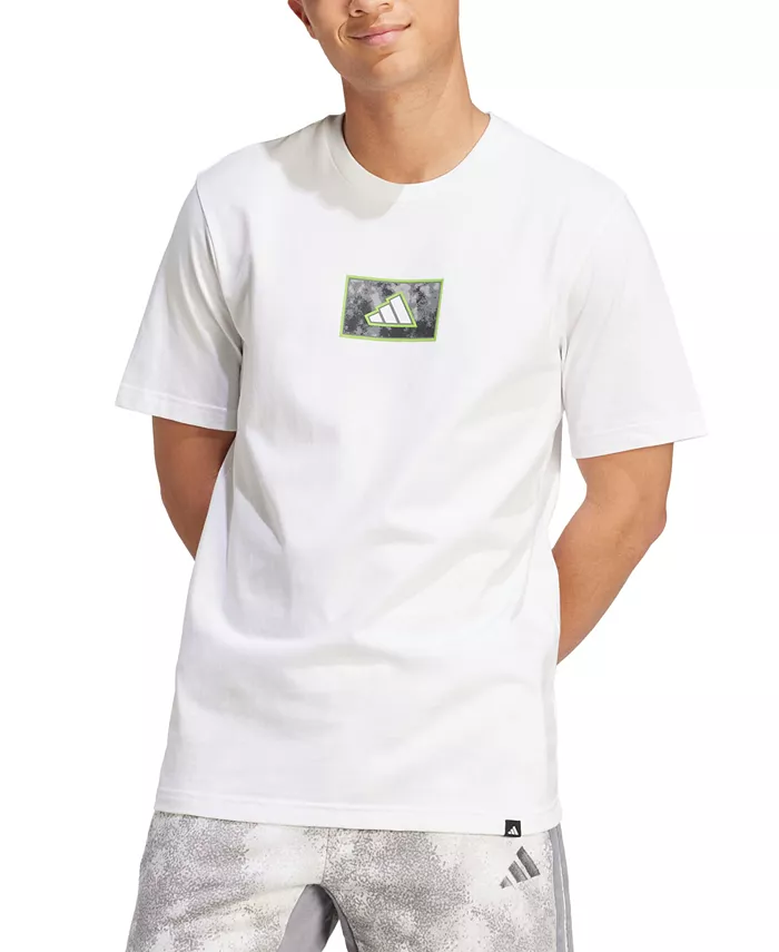 Мужская футболка Regular-Fit с камуфляжным принтом и логотипом Adidas, серый
Мужская футболка Regular-Fit с камуфляжным принтом и логотипом Adidas, серый