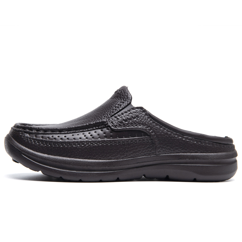 LONGYING Сандалии с закрытым носком из износостойкого материала EVA, черные, мужские
LONGYING Сандалии с закрытым носком из износостойкого материала EVA, черные, мужские