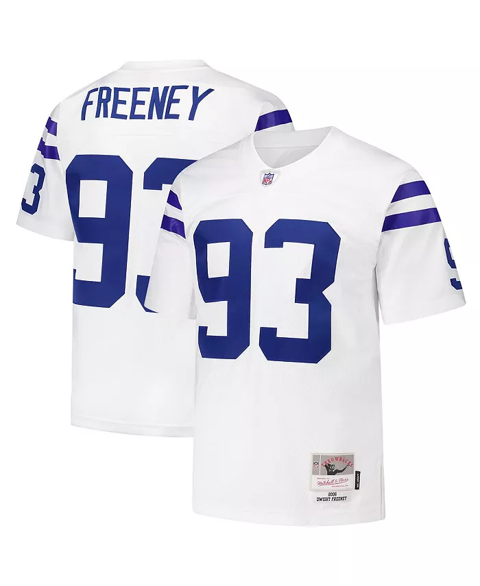 Мужская реплика джерси Indianapolis Colts 2006 Legacy, белая, Dwight Freeney Mitchell & Ness
Мужская реплика джерси Indianapolis Colts 2006 Legacy, белая, Dwight Freeney Mitchell & Ness