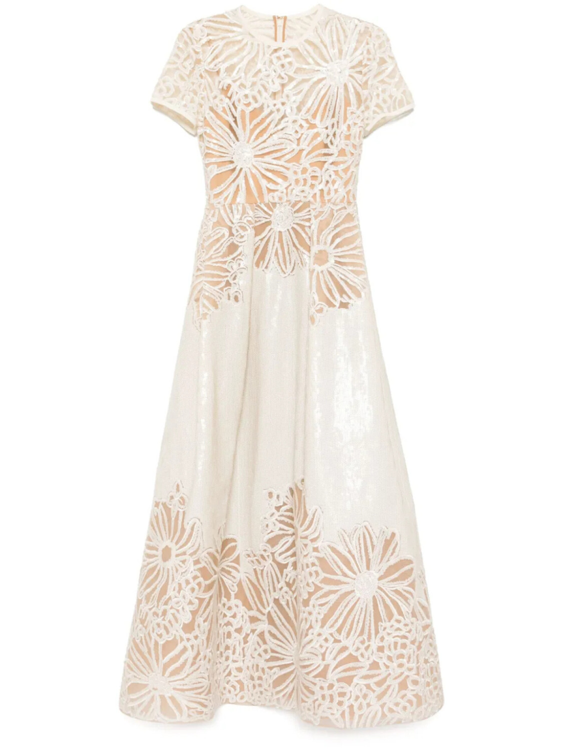 Elie Saab платье миди с вышивкой, белый
Elie Saab платье миди с вышивкой, белый