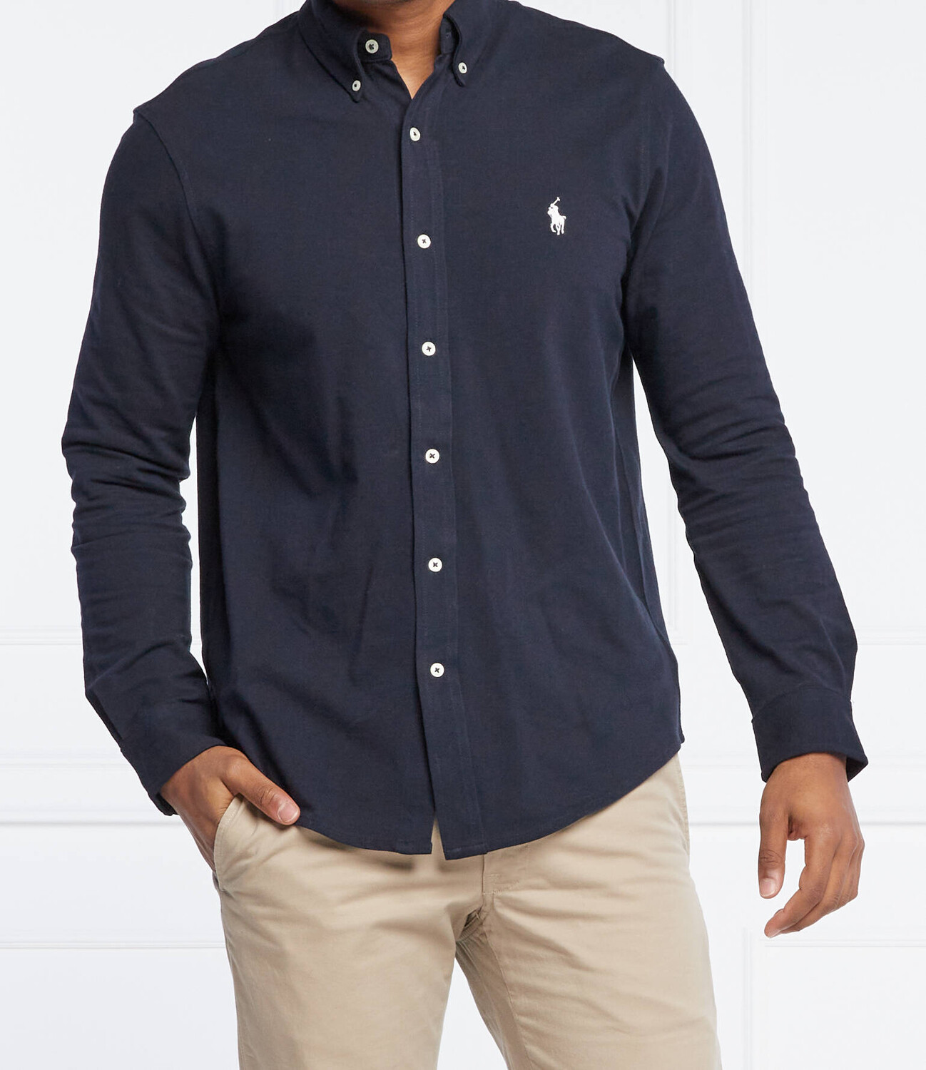 Рубашка POLO RALPH LAUREN regular fit, темно-синий
Рубашка POLO RALPH LAUREN regular fit, темно-синий