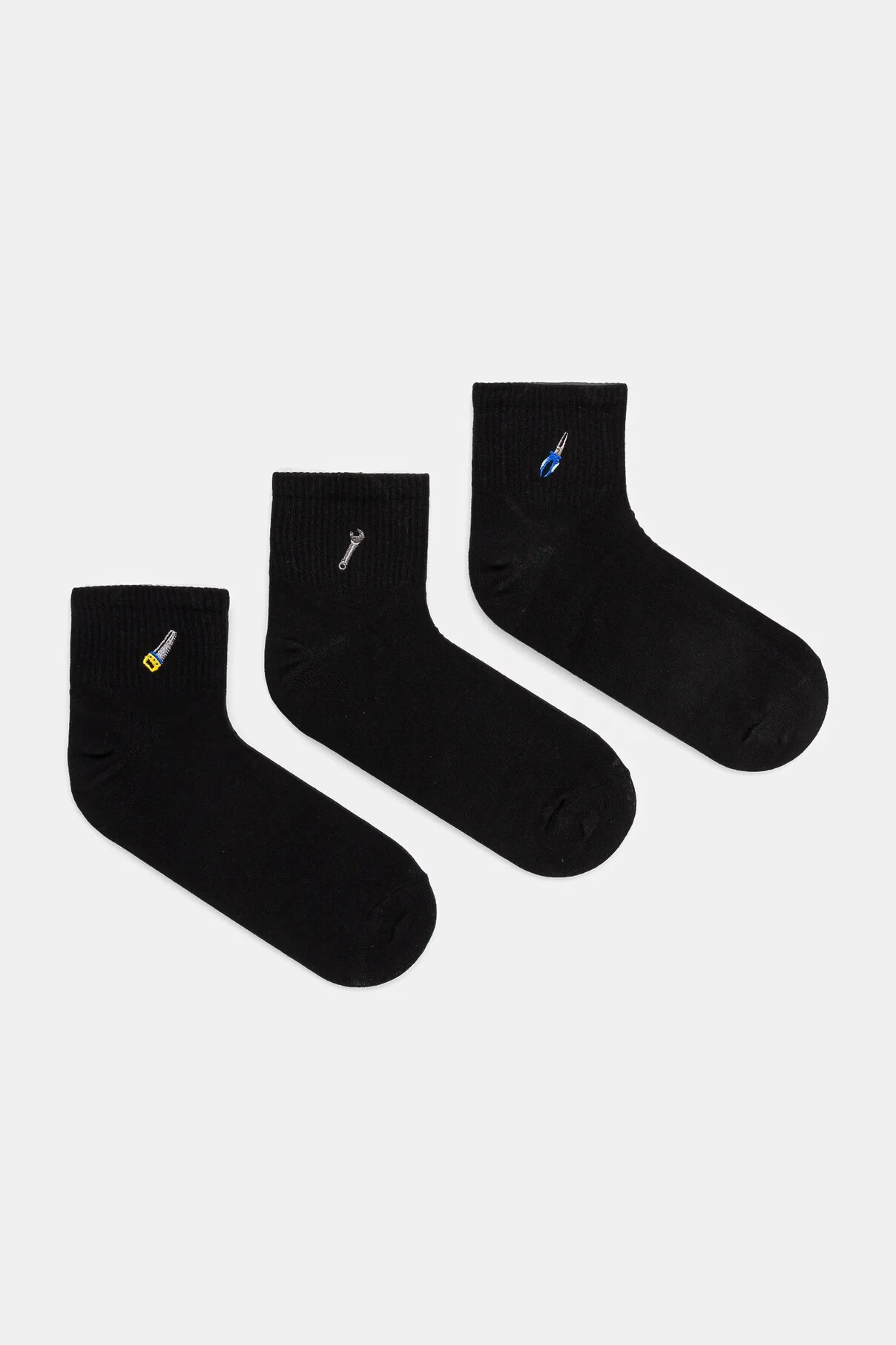 Носки хлопковые 3 шт. в упаковке Medicine, черный
Носки хлопковые 3 шт. в упаковке Medicine, черный