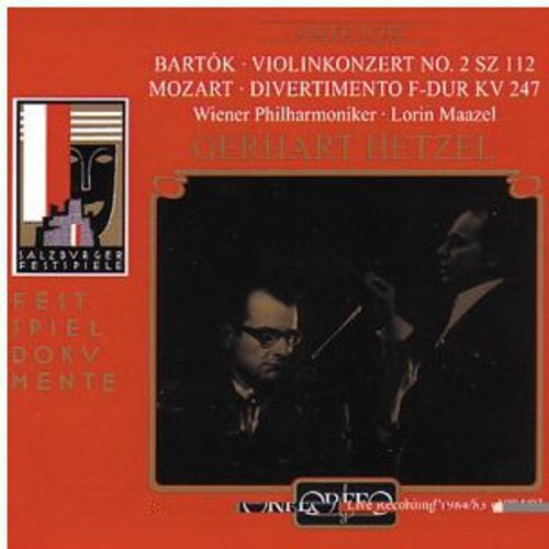 CD диск Bartok / Mozart / Maazel / Vpo / Wiener Kammerens: Cto Violin & Orch / Erste Londron'sche Nachtmusik
CD диск Bartok / Mozart / Maazel / Vpo / Wiener Kammerens: Cto Violin & Orch / Erste Londron'sche Nachtmusik