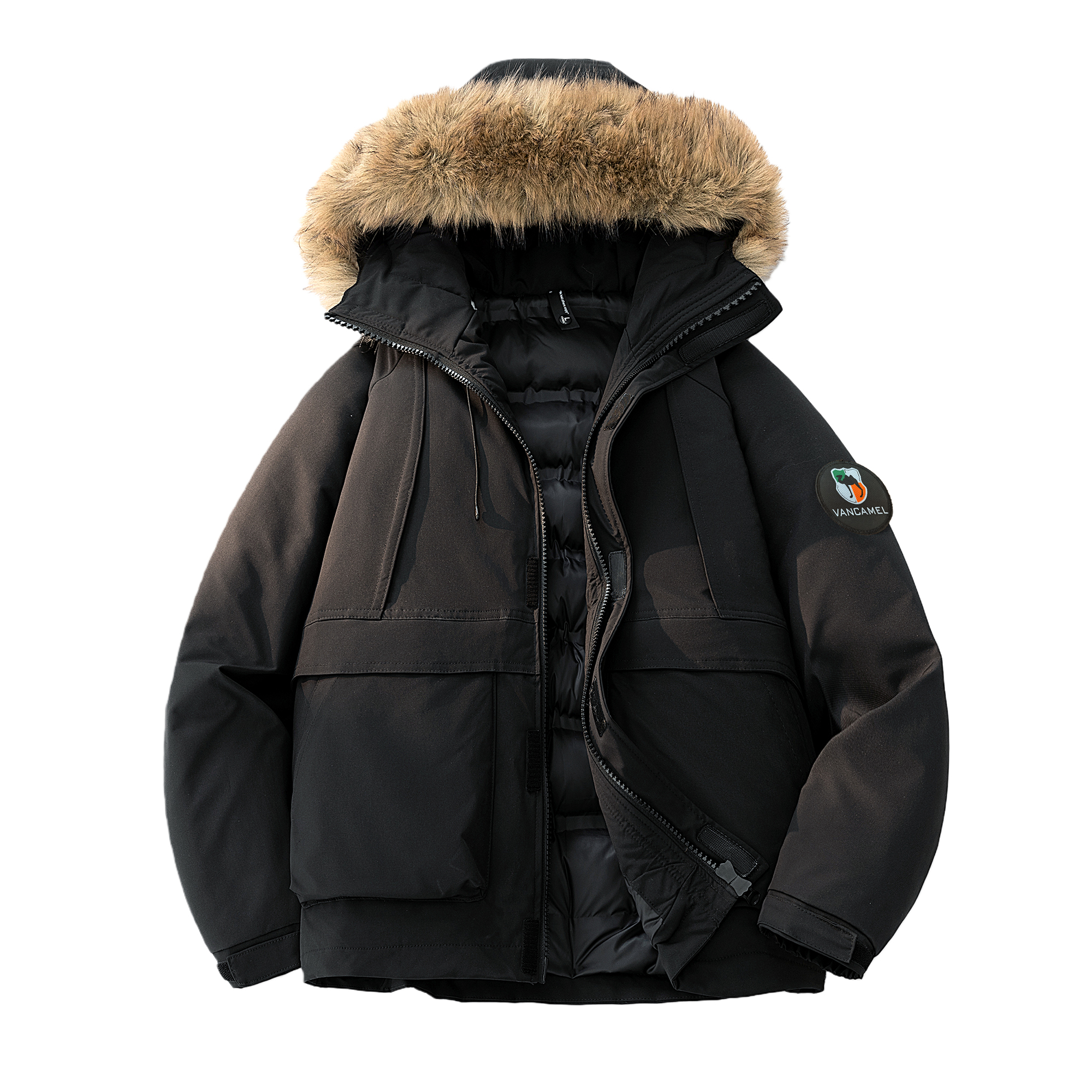 Пуховик Unisex Detachable Hood Moderate Detachable VanCamel, twiсветло-черный
Пуховик Unisex Detachable Hood Moderate Detachable VanCamel, twiсветло-черный