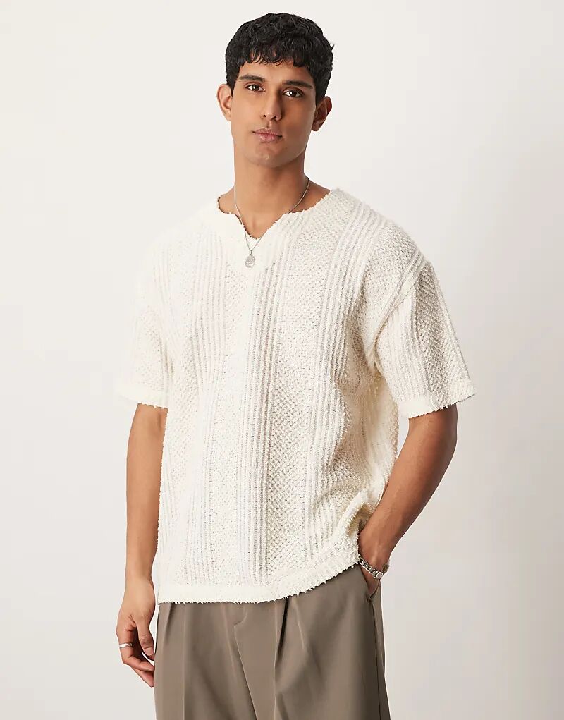 Футболка свободного кроя с V-образным вырезом ASOS DESIGN нейтрального цвета
Футболка свободного кроя с V-образным вырезом ASOS DESIGN нейтрального цвета