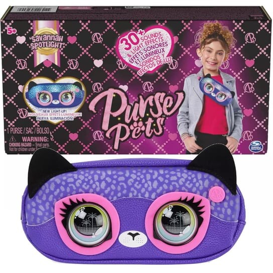 Интерактивная сумка-кошелек для домашних животных Гепард Саванна Spotlight Spin Master Pouch
Интерактивная сумка-кошелек для домашних животных Гепард Саванна Spotlight Spin Master Pouch