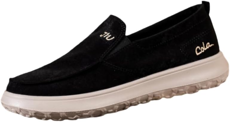 Мужские модные повседневные туфли - плоские, удобные и противоскользящие туфли из ткани - подходят для ежедневного использования в течение всех четырех сезонов Hoalox, черный
Мужские модные повседневные туфли - плоские, удобные и противоскользящие туфли из ткани - подходят для ежедневного использования в течение всех четырех сезонов Hoalox, черный