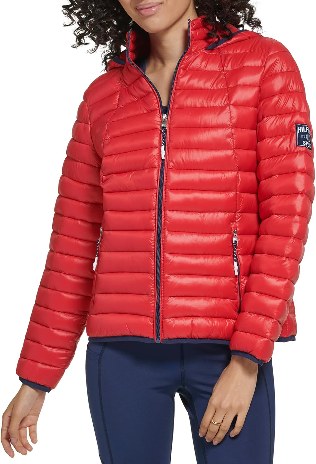 Женская стеганая куртка-пуховик Tommy Hilfiger с контрастной молнией, Rich Red
Женская стеганая куртка-пуховик Tommy Hilfiger с контрастной молнией, Rich Red