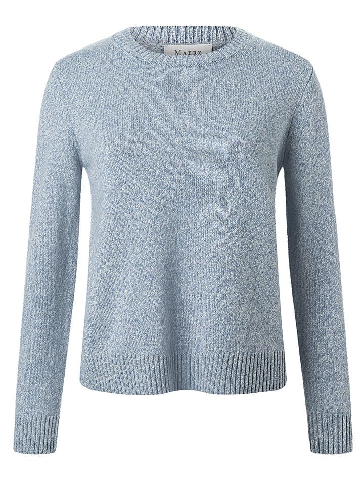 Maerz Muenchen Светло-голубой шерстяной свитер
Maerz Muenchen Светло-голубой шерстяной свитер