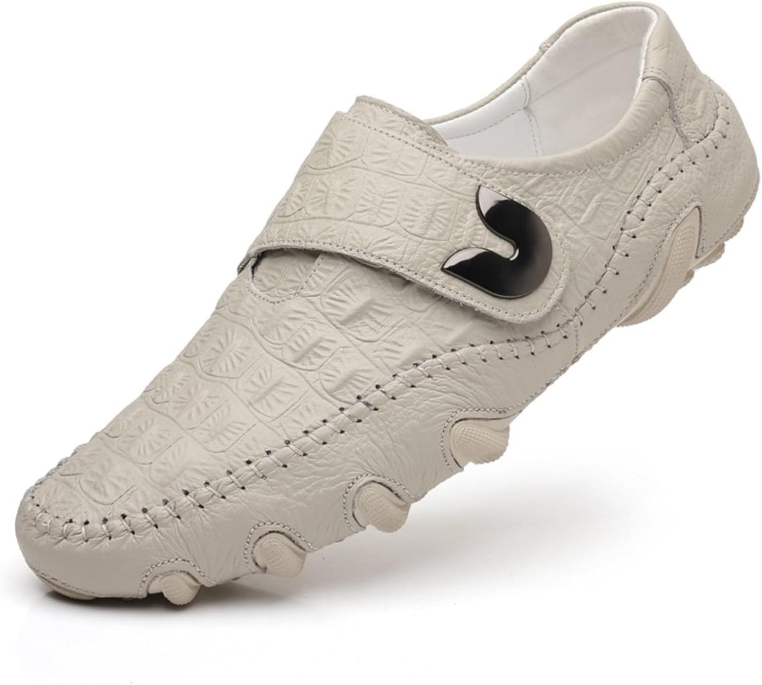 Мужские кожаные лоферы с ручной строчкой, мокасины на плоской подошве с круглым носком, повседневные туфли с декоративной металлической пряжкой, удобные для прогулок, ежедневной носки, вождения и работы, формальные Netehadi, белый
Мужские кожаные лоферы с ручной строчкой, мокасины на плоской подошве с круглым носком, повседневные туфли с декоративной металлической пряжкой, удобные для прогулок, ежедневной носки, вождения и работы, формальные Netehadi, белый