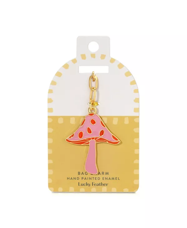 Эмалевая подвеска на сумку Lucky Feather, mushroom
Эмалевая подвеска на сумку Lucky Feather, mushroom