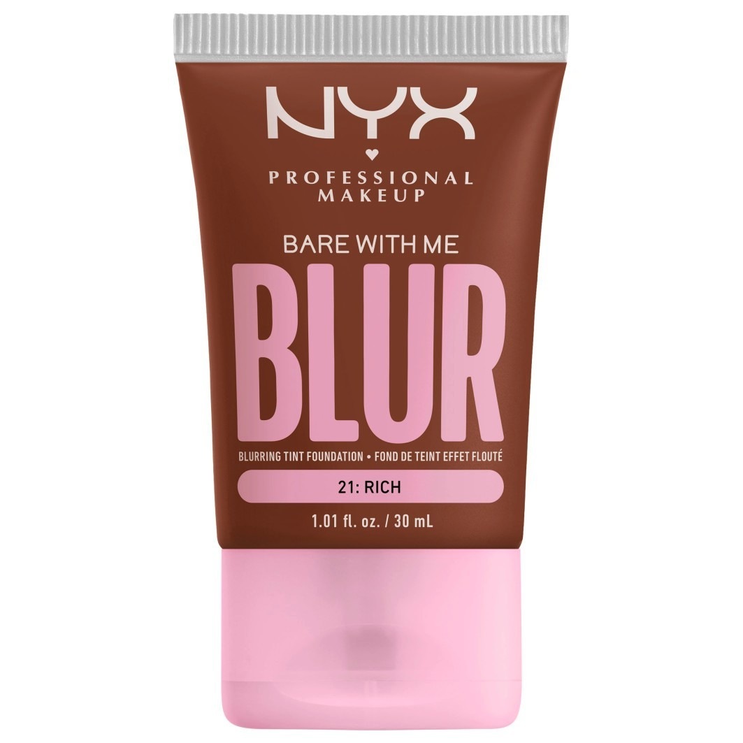 Тональный крем для лица bare with me blur skin tint Nyx Professional Makeup, rich, объем 30 мл
Тональный крем для лица bare with me blur skin tint Nyx Professional Makeup, rich, объем 30 мл