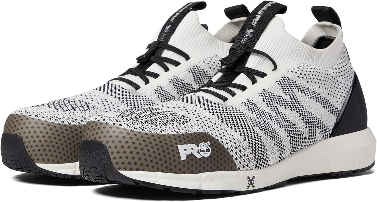 Timberland PRO мужские рабочие ботинки Radius Knit Comp Toe, White/Black
Timberland PRO мужские рабочие ботинки Radius Knit Comp Toe, White/Black