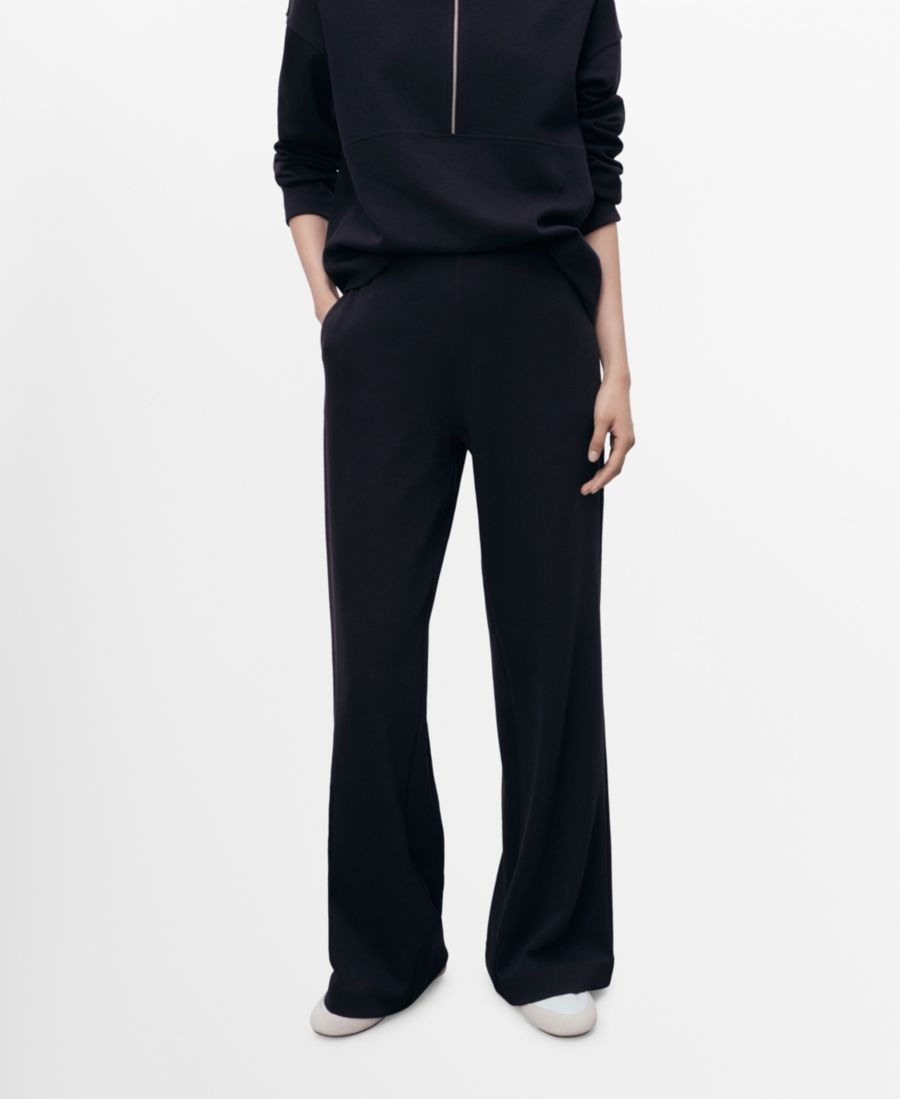 Женские хлопковые брюки-джоггеры MANGO, Navy
Женские хлопковые брюки-джоггеры MANGO, Navy