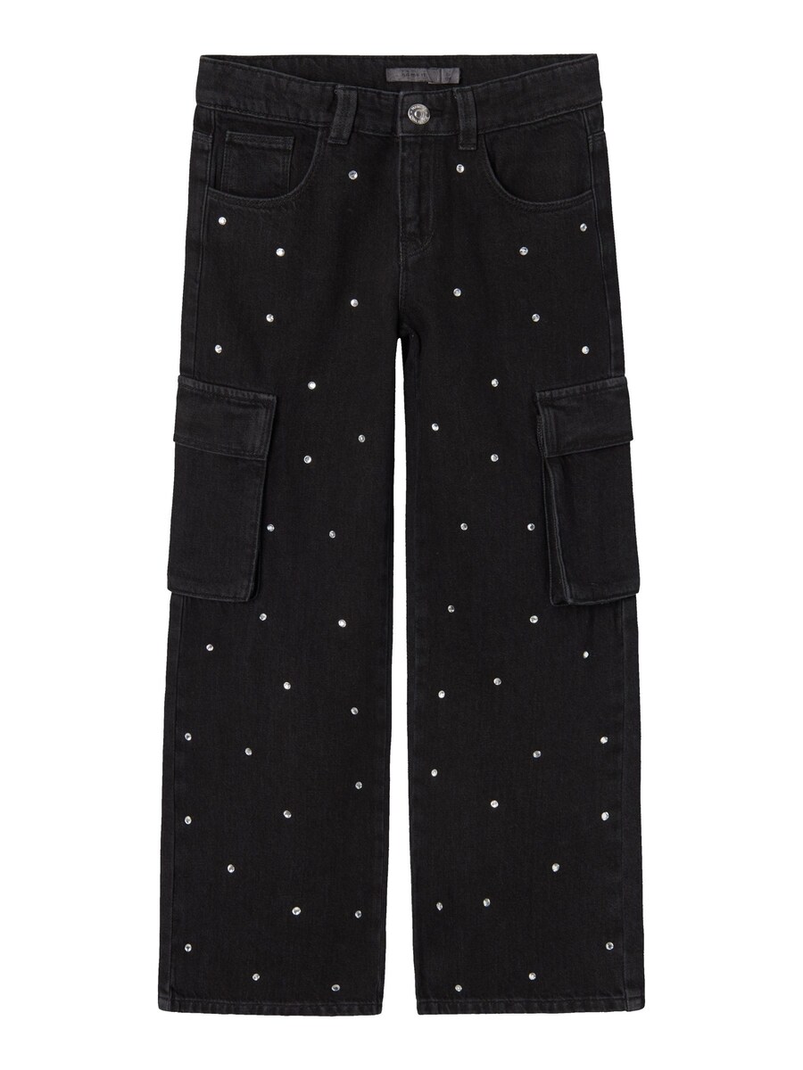 Джинсы с широкими штанинами NAME IT, черный
Джинсы с широкими штанинами NAME IT, черный