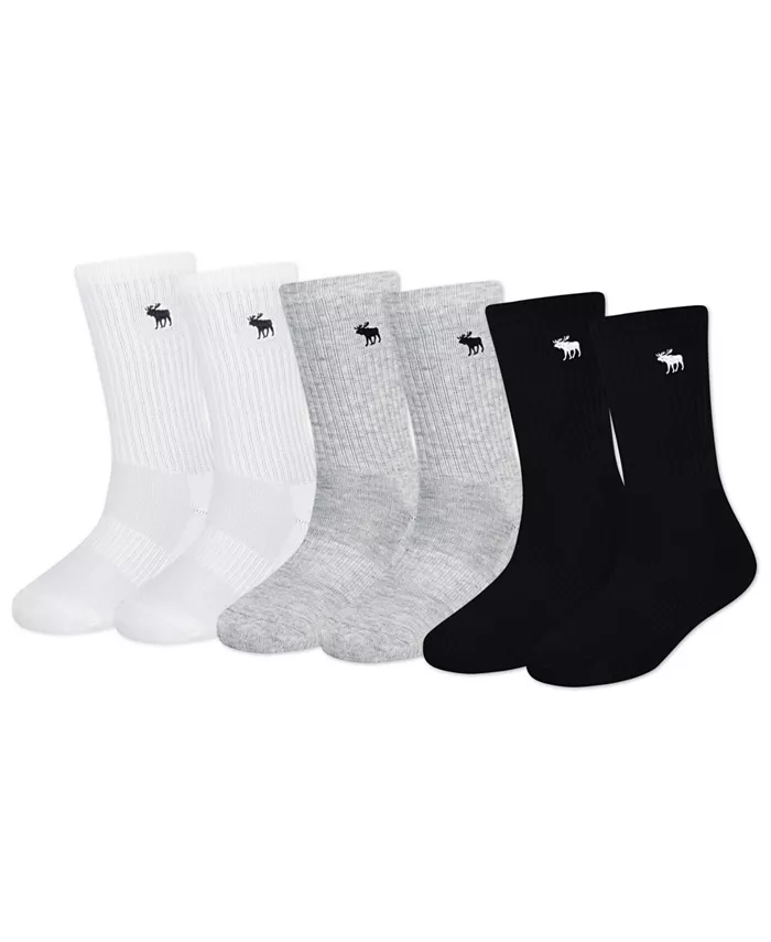 6 пар базовых нейтральных носков-гольф Abercrombie Kids, мультиколор
6 пар базовых нейтральных носков-гольф Abercrombie Kids, мультиколор