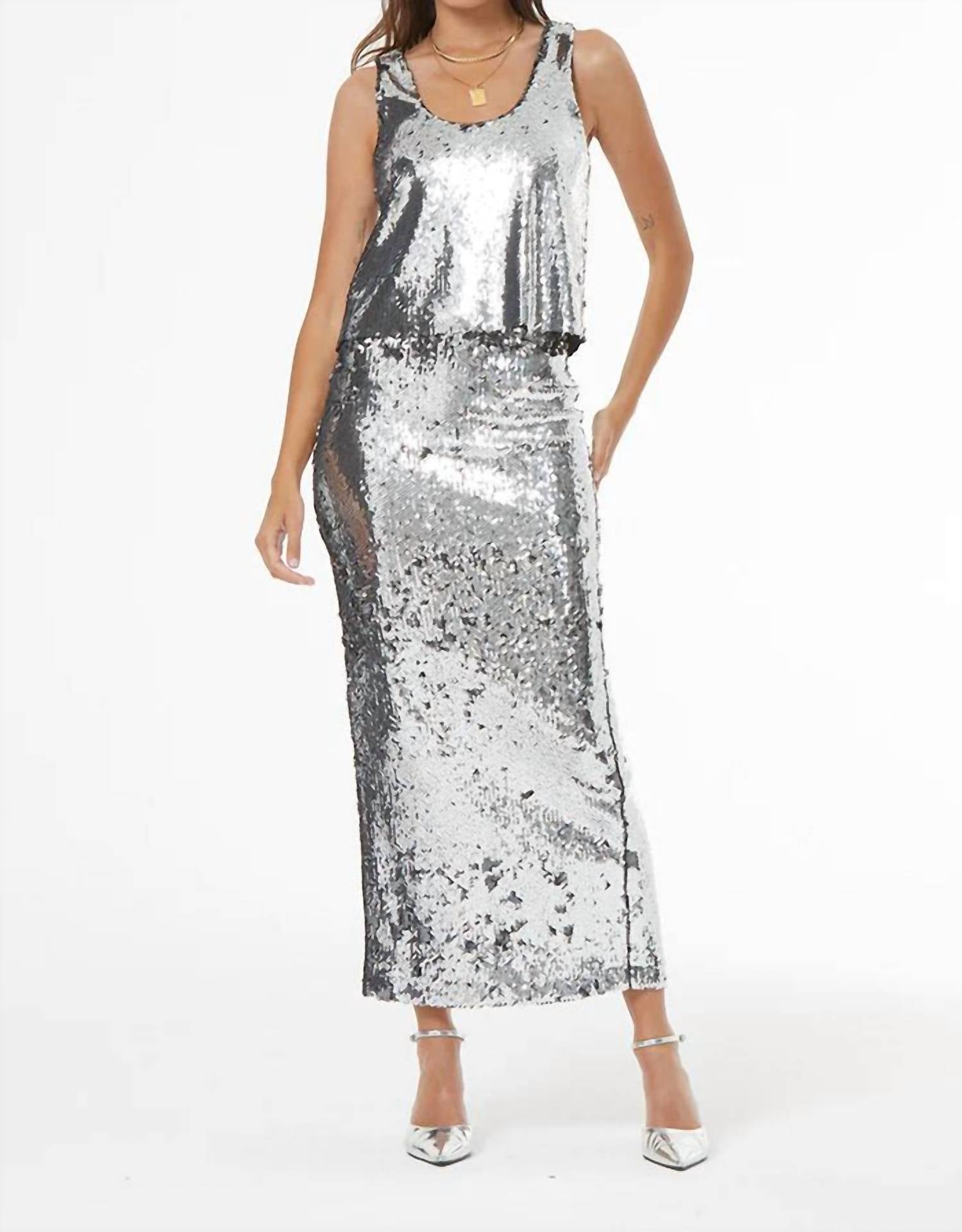 Oxly юбка двухцветная серебристая Young fabulous & broke
Oxly юбка двухцветная серебристая Young fabulous & broke