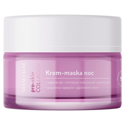 Miraculum Collagen Pro-Skin Cream Mask Ночной крем-маска для лица против морщин Дневной уход Повышает эластичность кожи для всех типов кожи Идея подарка 50 мл Miraculum 1924
Miraculum Collagen Pro-Skin Cream Mask Ночной крем-маска для лица против морщин Дневной уход Повышает эластичность кожи для всех типов кожи Идея подарка 50 мл Miraculum 1924