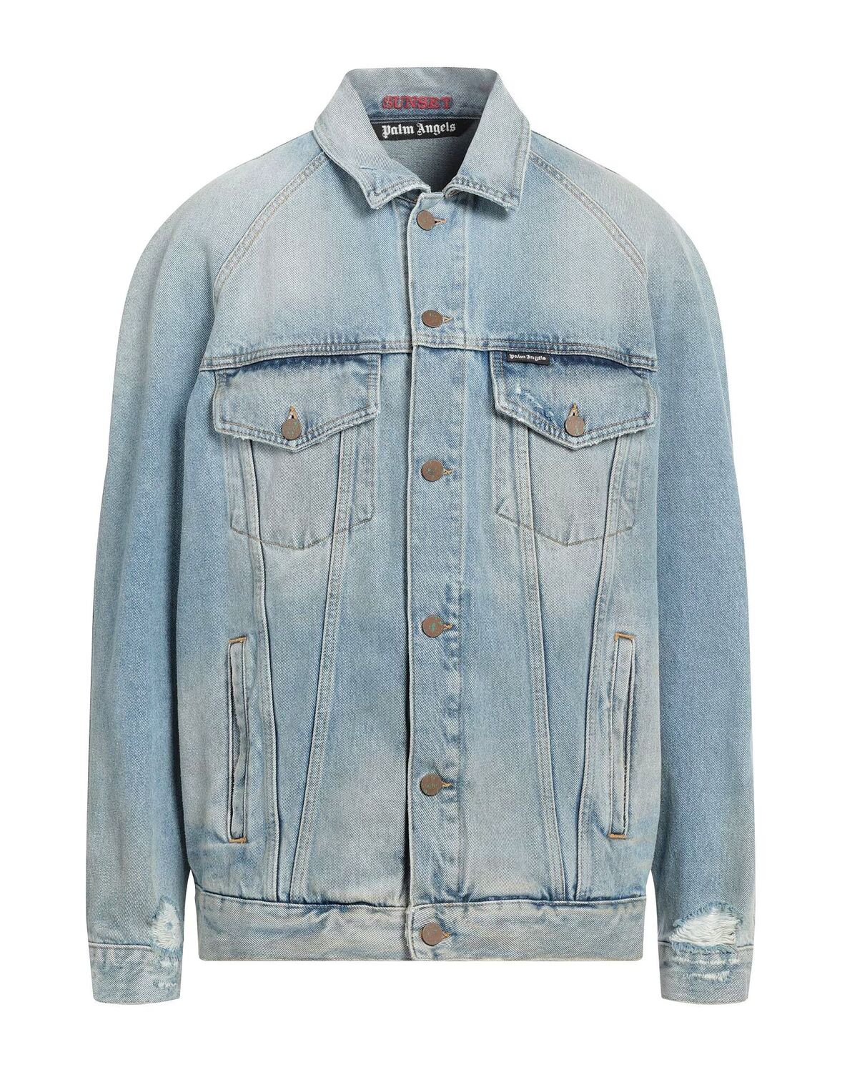 Джинсовая куртка Palm Angels, синий
Джинсовая куртка Palm Angels, синий