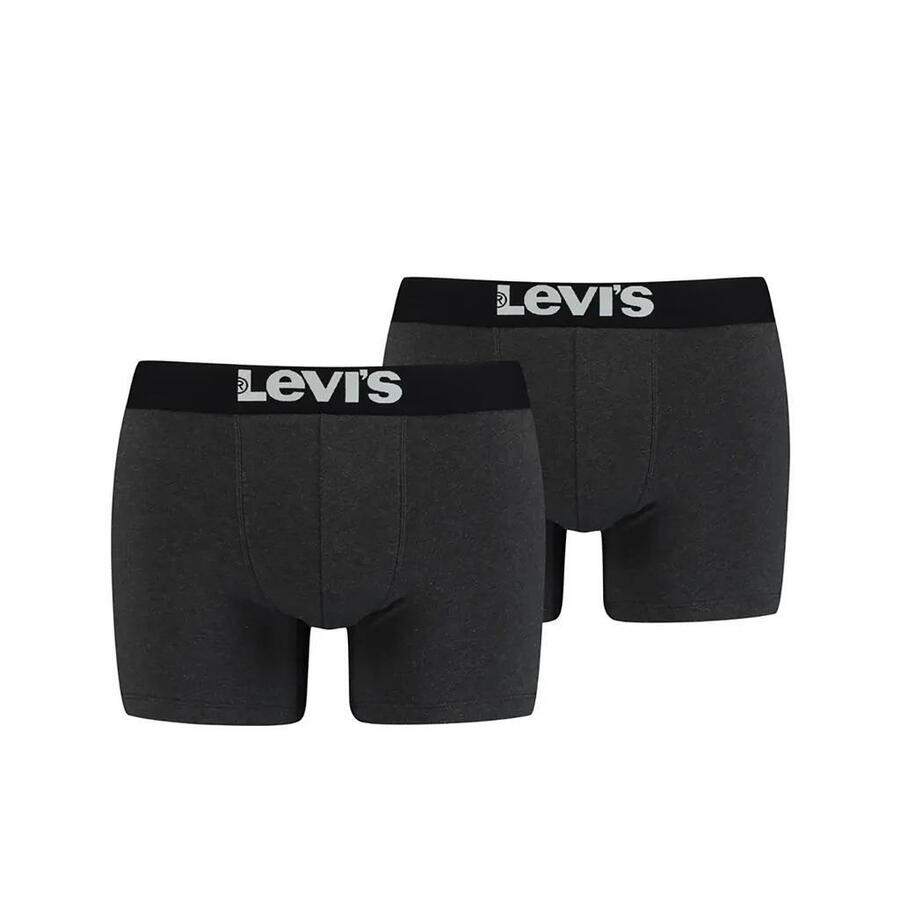 LEVI'S Мужские однотонные базовые боксеры Levis, упаковка из 2 пар - 905001
LEVI'S Мужские однотонные базовые боксеры Levis, упаковка из 2 пар - 905001