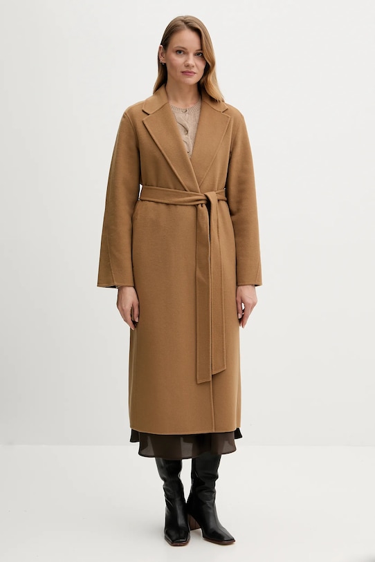 Шерстяное пальто Tommy Hilfiger, коричневый
Шерстяное пальто Tommy Hilfiger, коричневый