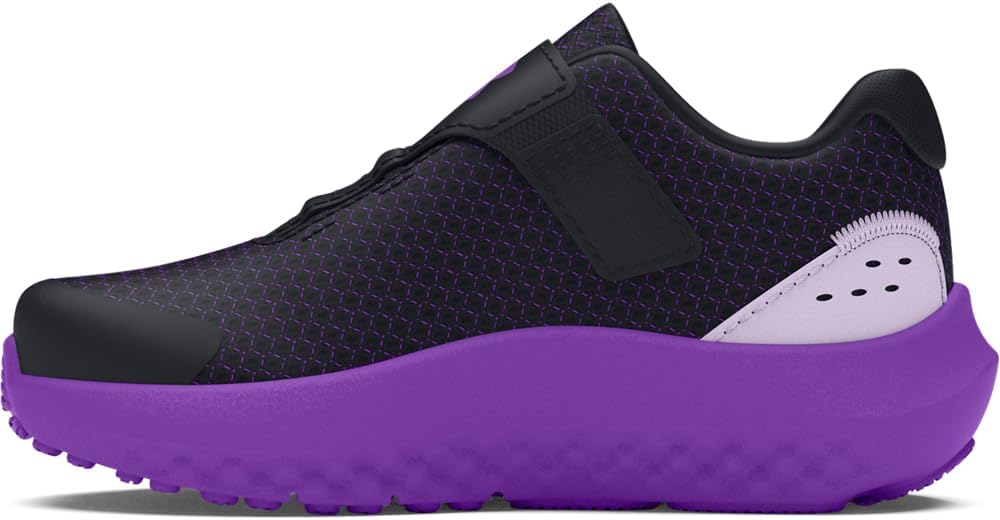 Under Armour детские кроссовки Surge 4 для девочек с альтернативной застежкой, (002) Black/Lavish/Salt Purple
Under Armour детские кроссовки Surge 4 для девочек с альтернативной застежкой, (002) Black/Lavish/Salt Purple